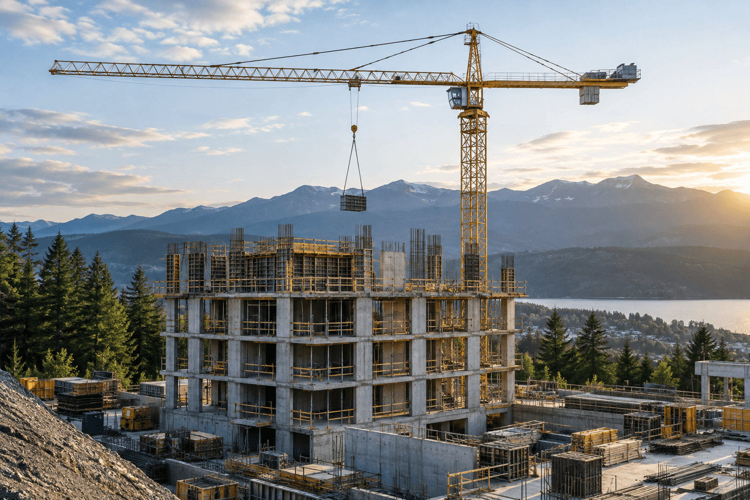 Construction industry illustration